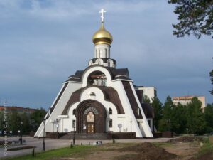 Церковь Неопалимая Купина в городе Сосновый Бор Ленинградской области фото